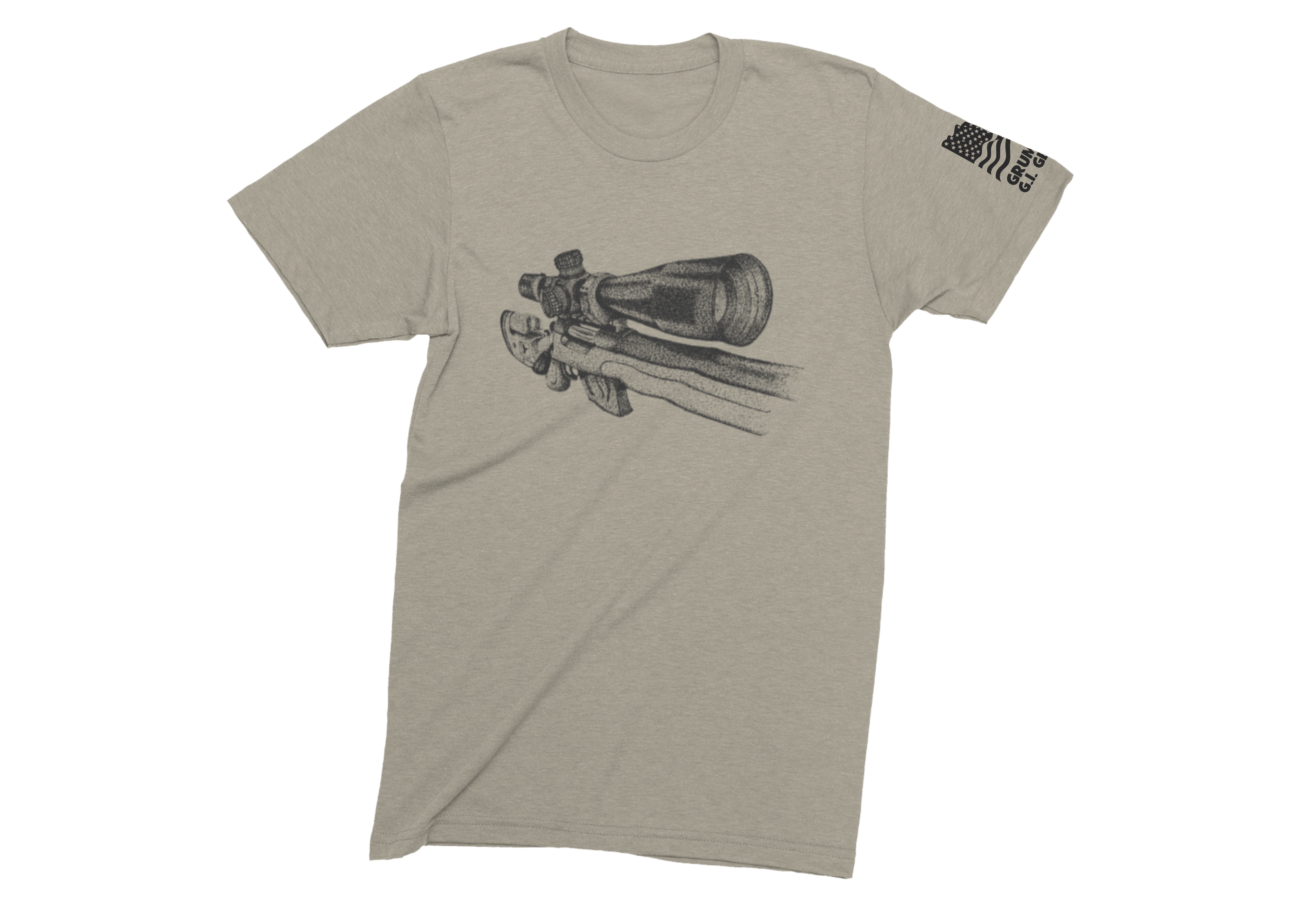 Rifle Scope Stipple Artwork