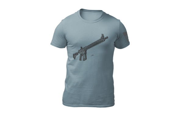 AR-15 Stipple Artwork