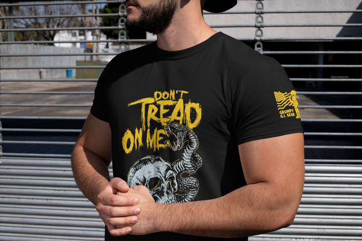 Don't Tread On Me - Skull & Serpent