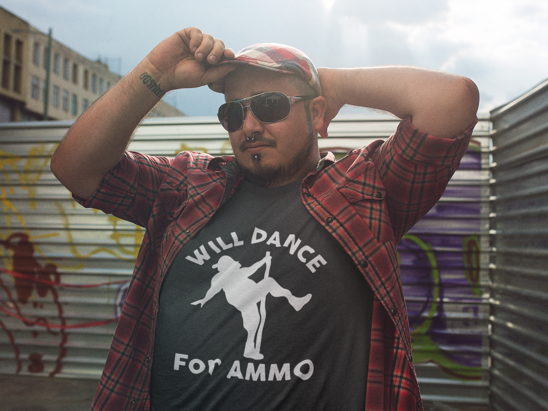 Will Dance for Ammo Stripper Tee