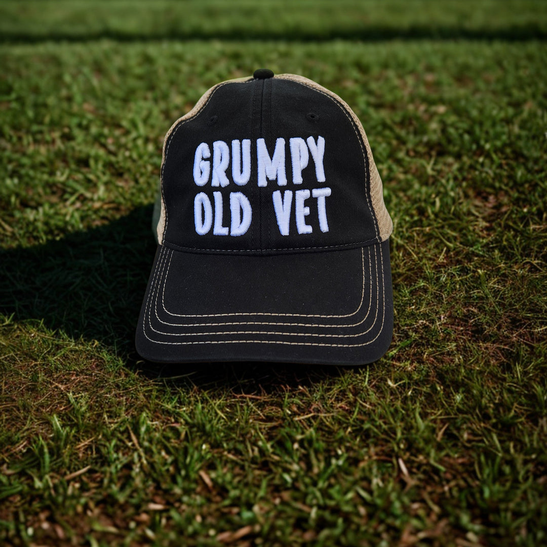GRUMPY OLD VET CAP
