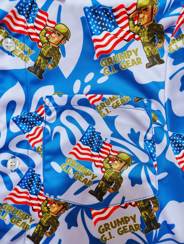 GRUMPY G.I. GEAR® Hawaiian Shirt