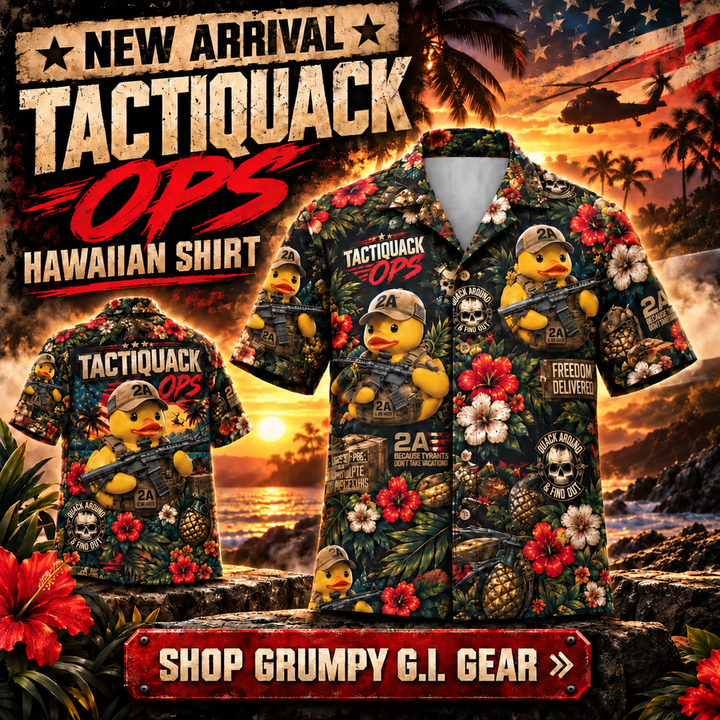 Tactiquack Hawaiian Shirt