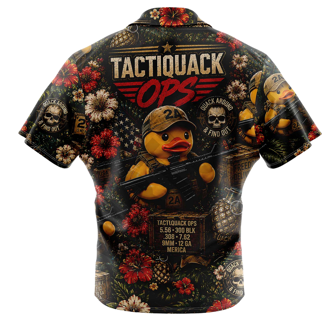 Tactiquack Hawaiian Shirt
