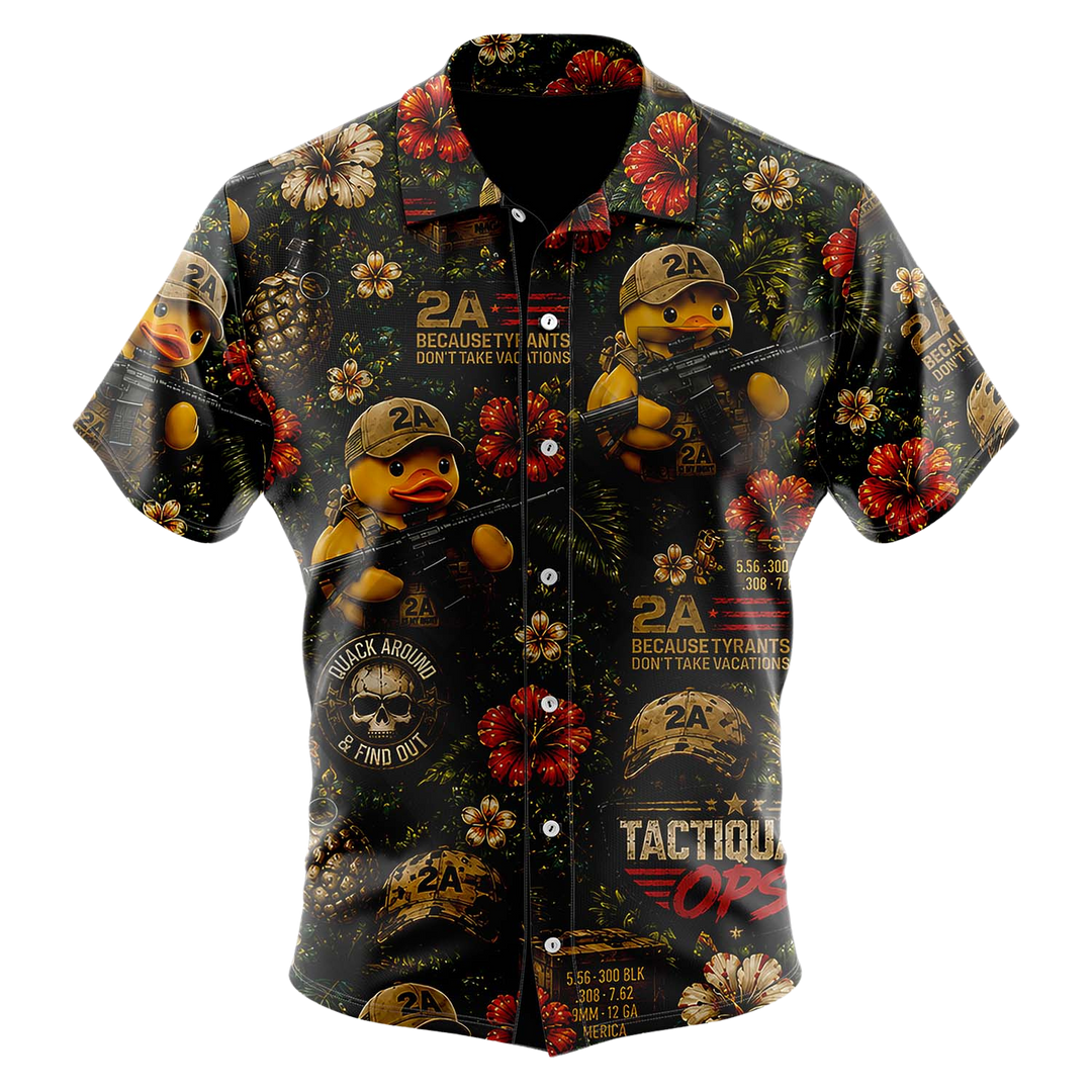 Tactiquack Hawaiian Shirt