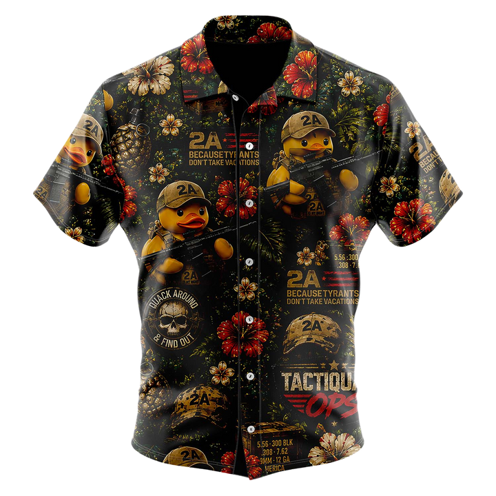 Tactiquack Hawaiian Shirt