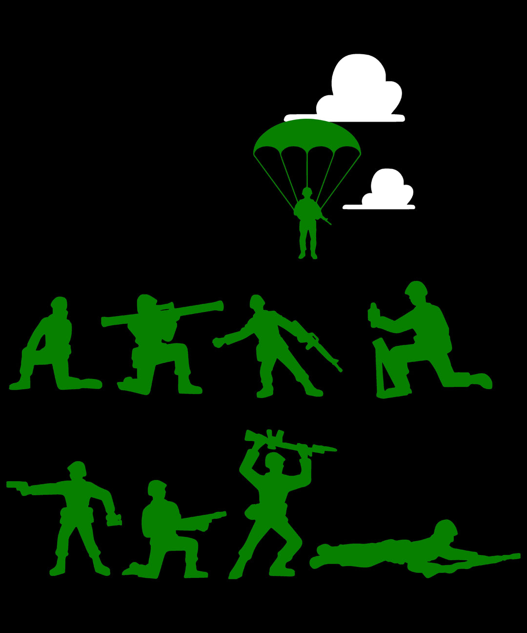 Kids Toy Soldier Paratrooper Tee