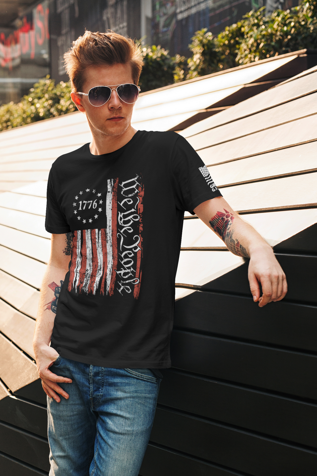 We The People 1776 Flag T-Shirt