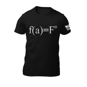 FAFO on a black t-shirt